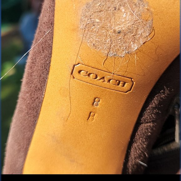 Coach Suede Boots - Picture 8 of 10